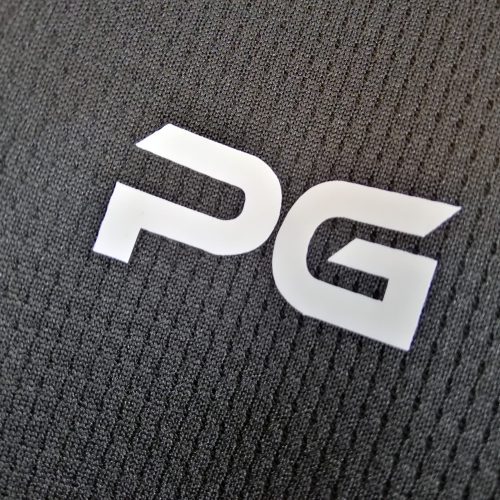 تیشرت پرگان مدل آسا مشکی PG سفید