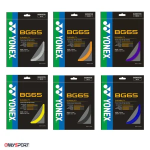 زه راکت بدمینتون یونکس Yonex BG65 (اورجینال)