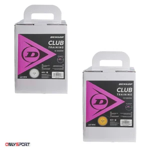توپ پینگ پنگ Club Training دانلوپ 1 ستاره 144 عددی (اقساط)