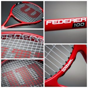 wilson federer 100 (1) خرید راکت تنیس ویلسون