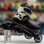 کفش اسکیت رولربلید Rollerblade Fury kids 2021 (مشکی-سفید)