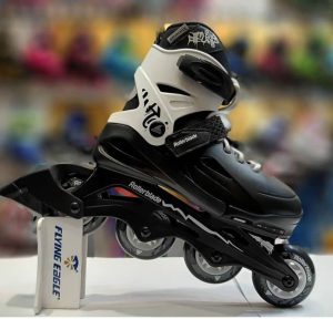 کفش اسکیت رولربلید Rollerblade Fury kids 2021 (مشکی-سفید)