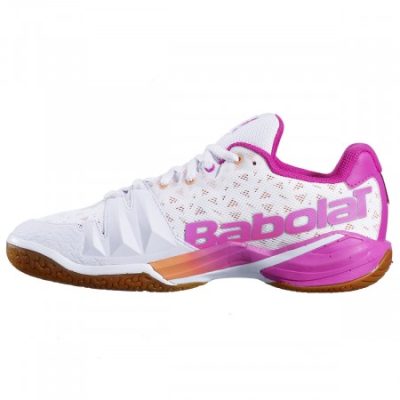 BABOLAT INDOOR SHADOW TOUR SHOES WHITE
