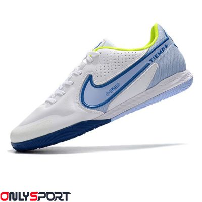 کفش فوتسال نایک Nike React Legend 9 Pro IC White-Blue - اونلی اسپرت