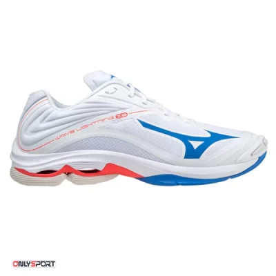کفش والیبال اورجینال میزانو Mizuno Wave Lightning Z6 White - اونلی اسپرت