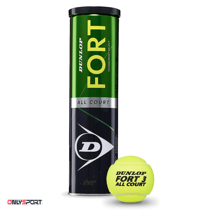 توپ تنیس آل کورت دانلوپ Dunlop All Court Fort (چهار عددی) - اونلی اسپرت