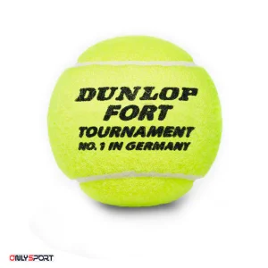 توپ تنیس تورنومنت دانلوپ Dunlop Fort Tournament (چهار عددی) - اونلی اسپرت