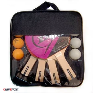 ست راکت پینگ پنگ 4 تایی دانلوپ Dunlop Match Set - اونلی اسپرت