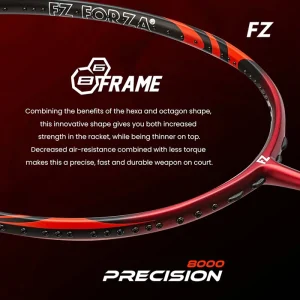 راکت بدمینتون فورزا FORZA PRECISION 8000 - اونلی اسپرت