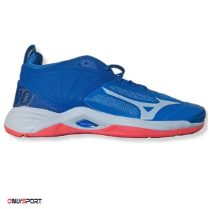 کفش والیبال و بدمینتون میزانو Mizuno Wave Momentum 2 Blue