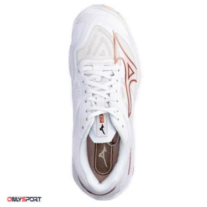 کفش والیبال و بدمینتون میزانو Mizuno Wave Lightning Z7 White - اونلی اسپرت