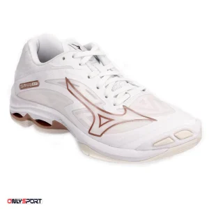 کفش والیبال و بدمینتون میزانو Mizuno Wave Lightning Z7 White - اونلی اسپرت