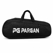 ساک ورزشی بدمینتون، تنیس و اسکواش پرگان 5 زیپ مشکی (اقساط)