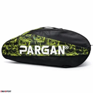ساک بدمینتون پرگان 3 زیپ زرد PARGAN