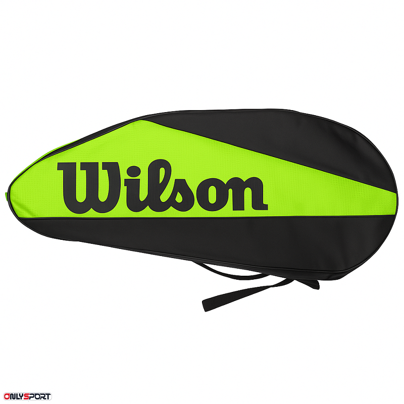 ساک ورزشی بدمینتون تنیس اسکواش ویلسون 3 زیپ سبز