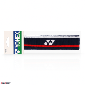 هد بند اورجینال یونکس Yonex Head Band خط دار سرمه ای