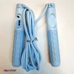 طناب ورزشی شماره انداز + کاور - آبی