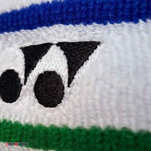 هد بند اورجینال یونکس Yonex Head Band خط دار سفید - Image 2