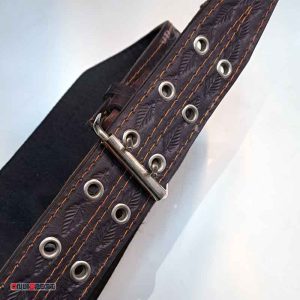 کمربند وزنه برداری و بدنسازی چرم پهنا 13 سانت - Image 7