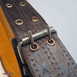 کمربند وزنه برداری و بدنسازی چرم پهنا 15 سانت - Image 5