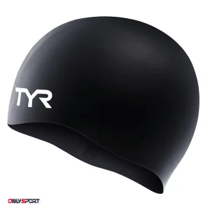 کلاه شنا سیلیکونی TYR بزرگسال WRINKLE FREE - Image 3