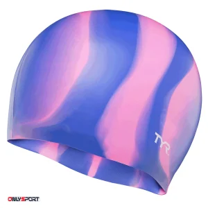 کلاه شنا سیلیکونی TYR بزرگسال MULTI COLOR - Image 2