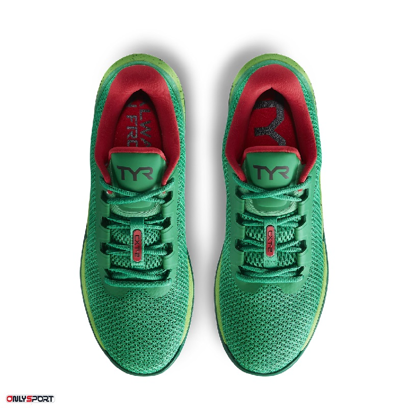 کفش تمرین و کراس فیت TYR CXT-2 Trainer GREEN-LIME 320 - تصویر 3