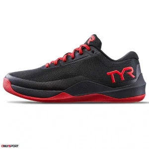 کفش تمرین و کراس فیت TYR CXT-2EC ELITE CARBON BLACK-RED 002