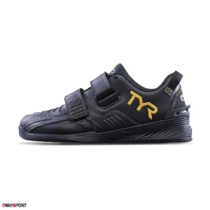 کفش لیفت و وزنه برداری TYR L2 LIFTER BLACK-GOLD 008